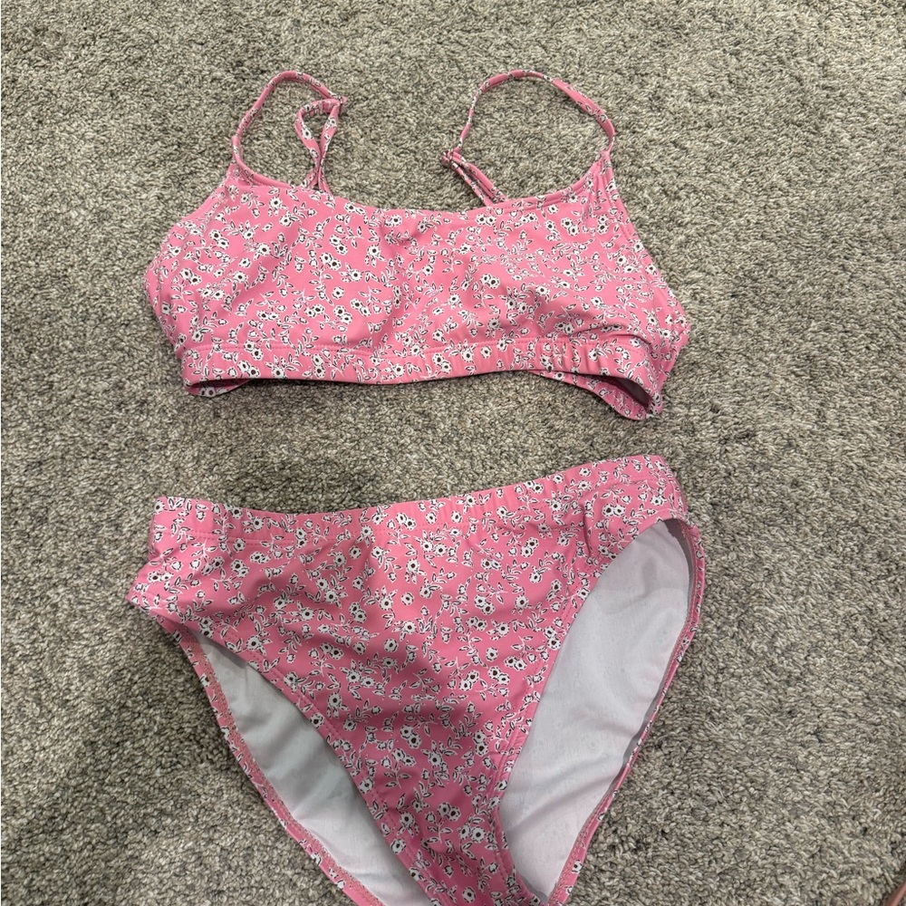 Shein Pink swimsuit size women’s small